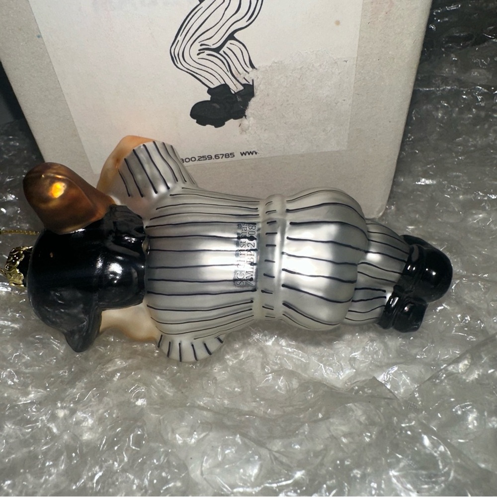 Blown Glass Ornament Houston Astros Baseball Player Christmas Holiday Gift - Picture 4 of 9